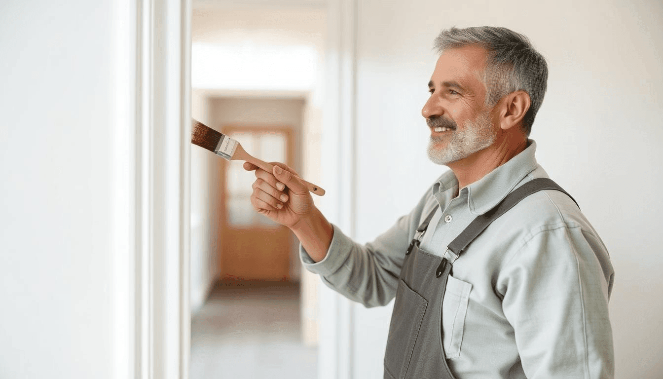 Detail-Oriented Trim Painting